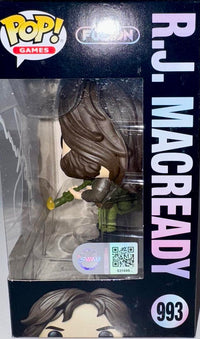 Kurt Russell Signed Funko Pop #993 R.J. Macready The Thing -  SWAU COA