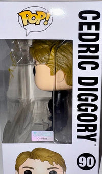 Robert Pattinson Signed Funko Pop #90 Cedric Diggory (Harry Potter) - Celebrity Authentics #01