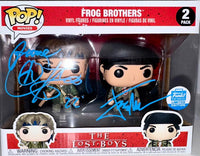 Corey Feldman Jamison Newlander Signed Funko Pop The Lost Boys "Frog Brothers" - PSA COA #2
