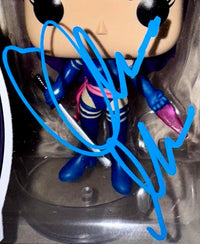 Olivia Munn Signed Funko Pop #180 Psylocke X-Men - Beckett COA #01