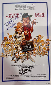 Tatum O'Neal Signed 11x17 Photo (Bad News Bears) - JSA COA