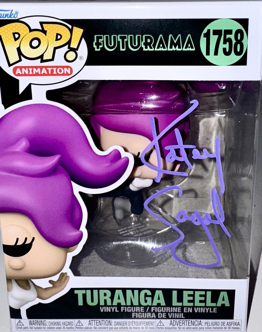 Katey Sagal Signed Funko Pop #1758 "Turanga Leela" (Futurama) - OC Celebrity Marketing #02