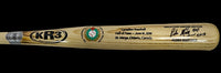 Pedro Martinez Autographed Limited Edition Blonde Canadian Baseball HOF Bat w/Inscription #5/100