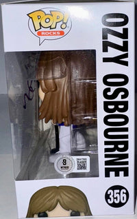 Ozzy Osbourne Signed Funko Pop #356 (Purple Ink) -  Beckett COA #1