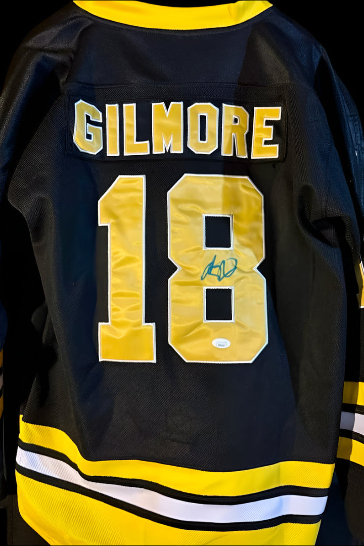 Adam Sandler Signed "Happy Gilmore" Bruins Replica Jersey -  JSA COA #03