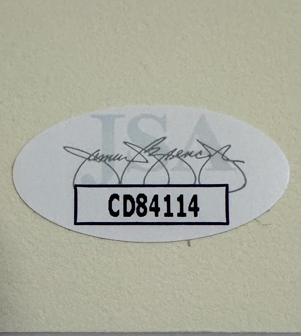 George W. Bush Signed Presidential Card (Personalized) *RARE*  - JSA COA