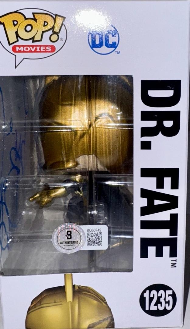 Pierce Brosnan Signed Funko Pop #1235 "Dr. Fate" (Black Adam) - Beckett COA