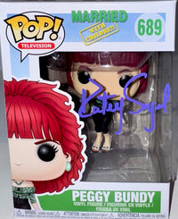 Katey Sagal Signed Funko Pop #689 "Peggy Bundy" (Married With Children) - Beckett COA