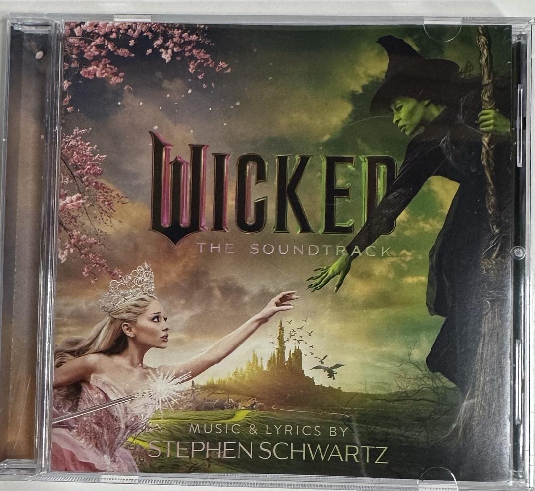 Cynthia Erivo & Ariana Grande Mounted Signed Wicked CD Insert 11x14  - JSA COA