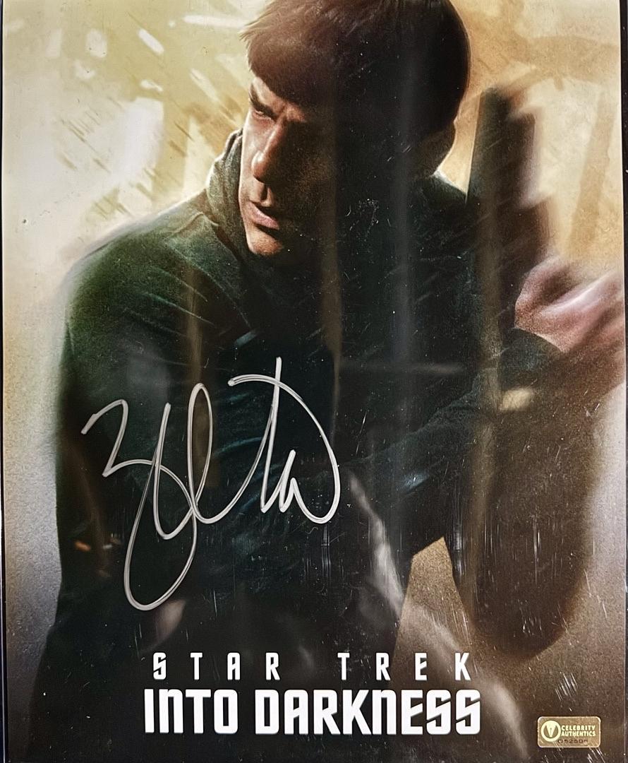 Zachary Quinto Signed 8x10 Photo (Star Trek) - Celebrity Authentics