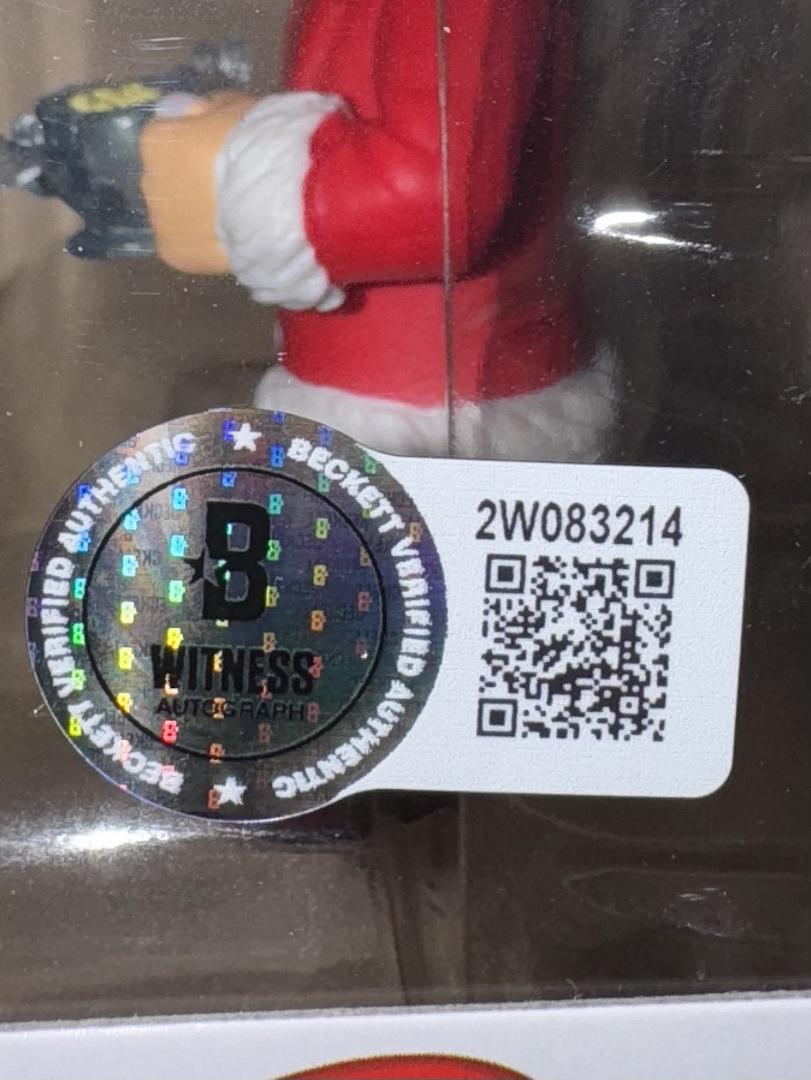 Chevy Chase Signed Funko Pop #242 "Clark Griswold" (Christmas Vacation) - Beckett COA #02