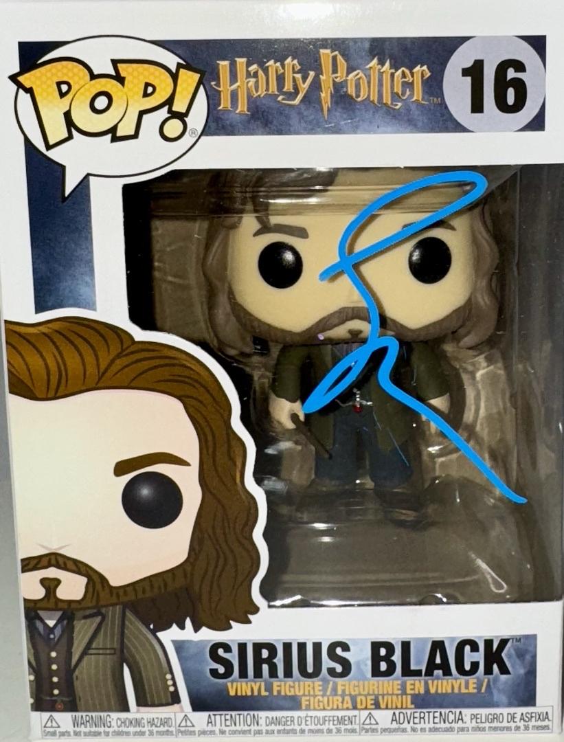 Gary Oldman Signed Funko Pop #16 "Sirius Black" (Harry Potter) - Beckett COA #03