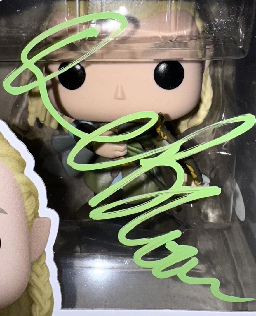Orlando Bloom Signed Funko Pop #1577 "Legolas" (LOTR) - JSA COA #02