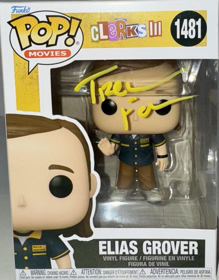 Trevor Fehrman Signed Funko Pop #1481 "Elias Grover" (Clerks III) - JSA COA #02