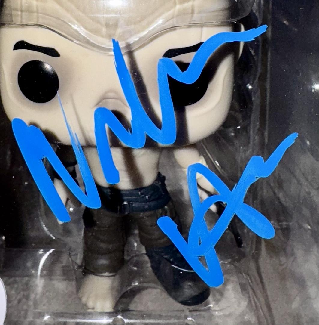 Nicholas Hoult Signed Funko Pop #512 Nux (Mad Max) - SWAU