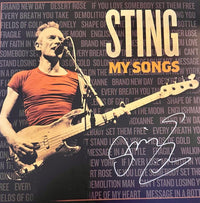 Sting Signed Album "My Songs" Vinyl Album - JSA COA #02