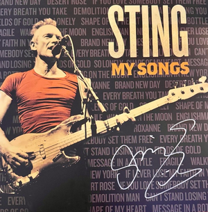 Sting Signed Album "My Songs" Vinyl Album - JSA COA #02