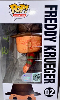 Lisa Wilcox Signed Funko Pop #02 Freddy Krueger (Nightmare On Elm Street)  - SWAU #04