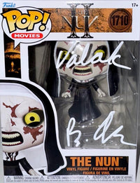 Bonnie Aarons Signed Funko Pop #1710 "The Nun" (White Ink) - Beckett COA