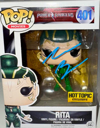 Elizabeth Banks Signed Funko Pop #401 "Rita" (Power Rangers) - Beckett COA