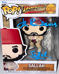 John Rhys-Davies Signed Funko Pop #1352 "Sallah" (Indiana Jones) - JSA COA #01