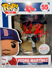 Pedro Martinez Signed Funko Pop #55 (Red Sox) - Beckett COA