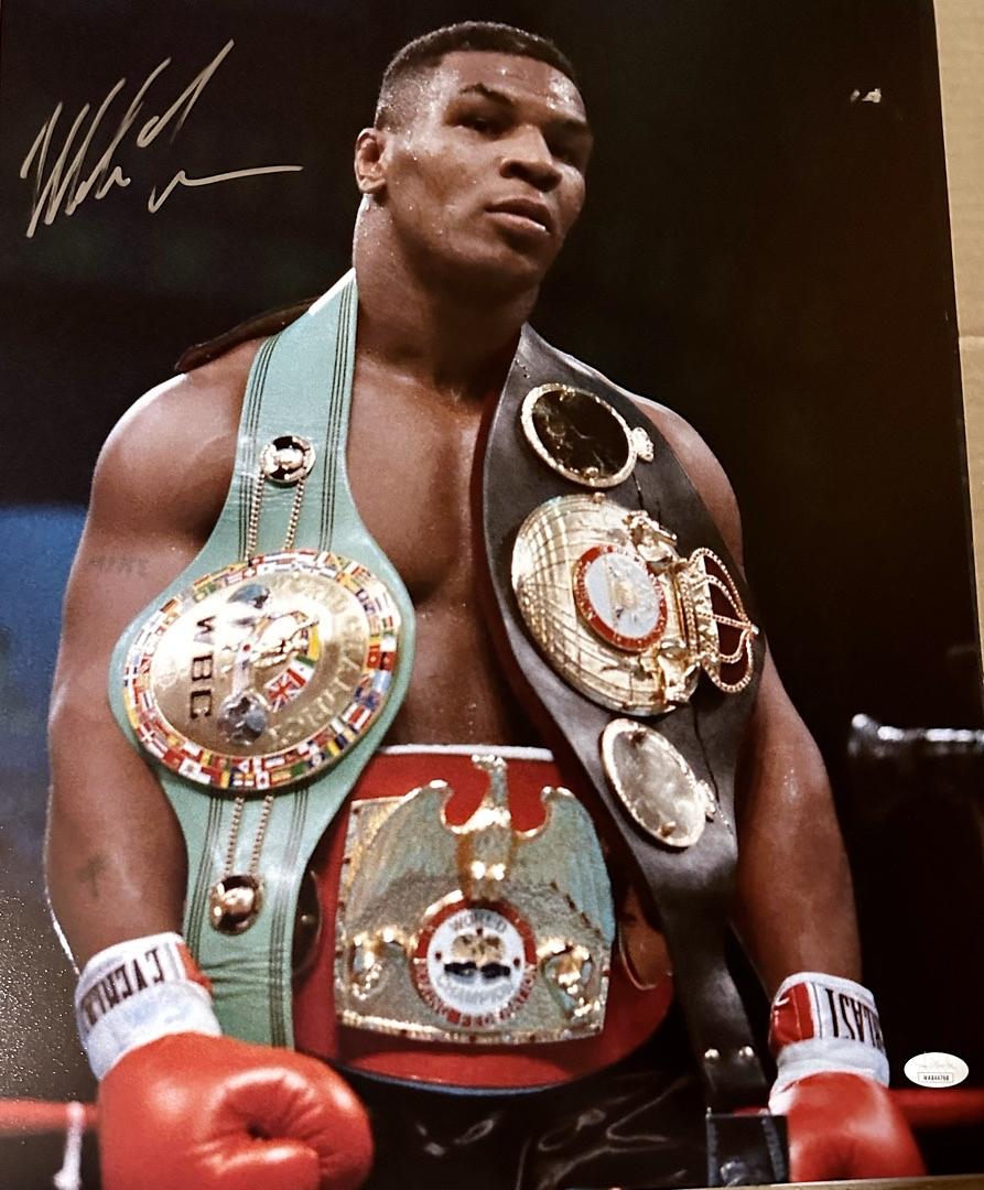Mike Tyson Signed 16x20 Photo - JSA COA