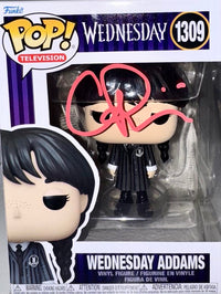 Christina Ricci Signed Funko Pop #1309 "Wednesday Addams" (Addams Family) - JSA COA
