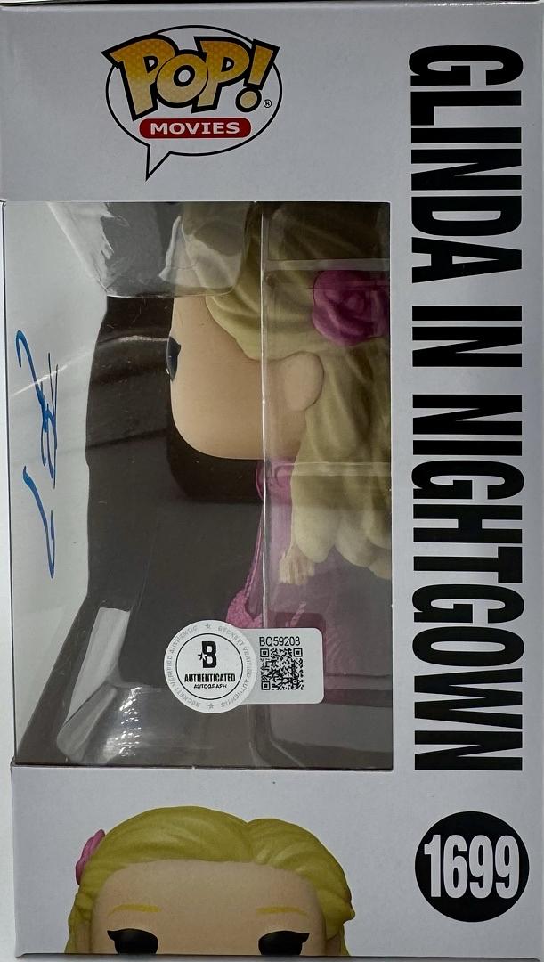 Kristen Chenoweth Signed Funko Pop #1699 Glinda In Nightgown (Wicked)  - Beckett COA