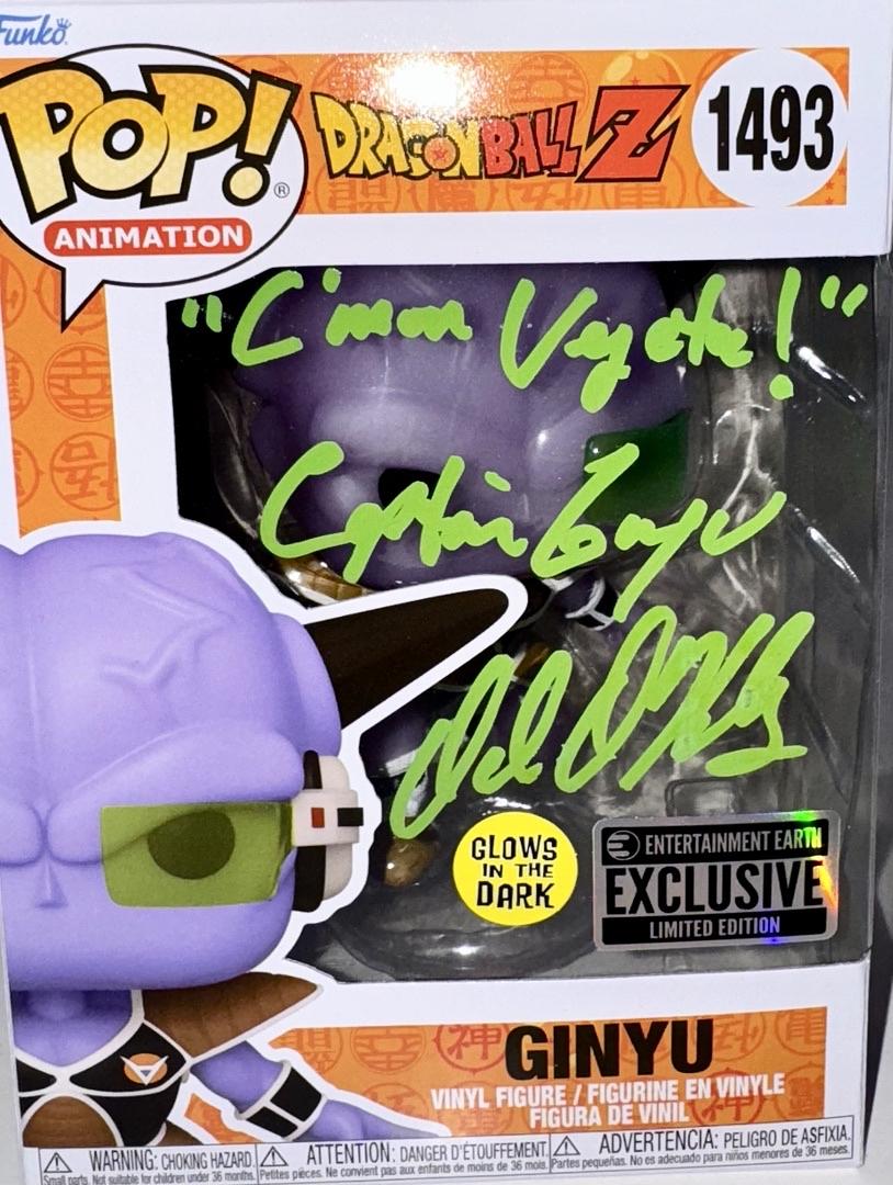 Dale Kelly Signed Funko Pop #1493 "Ginyu" (Dragonball Z) - OC Celebrity Marketing