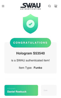 Daniel Roebuck Signed Funko Pop #1592 "Art The Clown" (Terrifier) w/Inscription - SWAU #02