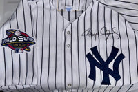 Roger Clemens Signed 2001 World Series Yankees Pinstripe Jersey - Beckett COA