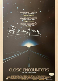 Richard Dreyfuss Signed 11x17 Photo (Close Encounters) - JSA COA