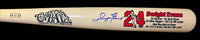 Dwight Evans Autographed Cooperstown Bat Company Baseball Bat Limited Edition #14/24 w/Sure Shot COA