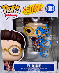 Julia Louis Dreyfus Signed Funko Pop #1083 Elaine (Seinfeld) - SWAU #01