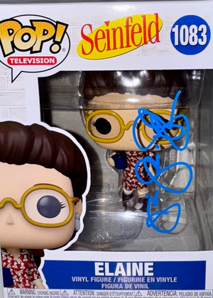 Julia Louis Dreyfus Signed Funko Pop #1083 Elaine (Seinfeld) - SWAU #01