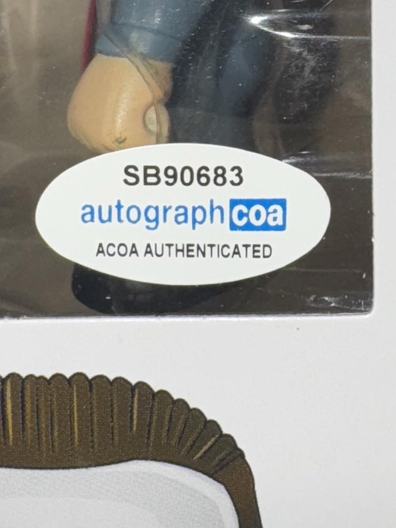 Jamie Lee Curtis Signed Funko Pop #03 Michael Myers Halloween (Orange Ink) - ACOA