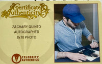 Zachary Quinto Signed 8x10 Photo (Star Trek) - Celebrity Authentics