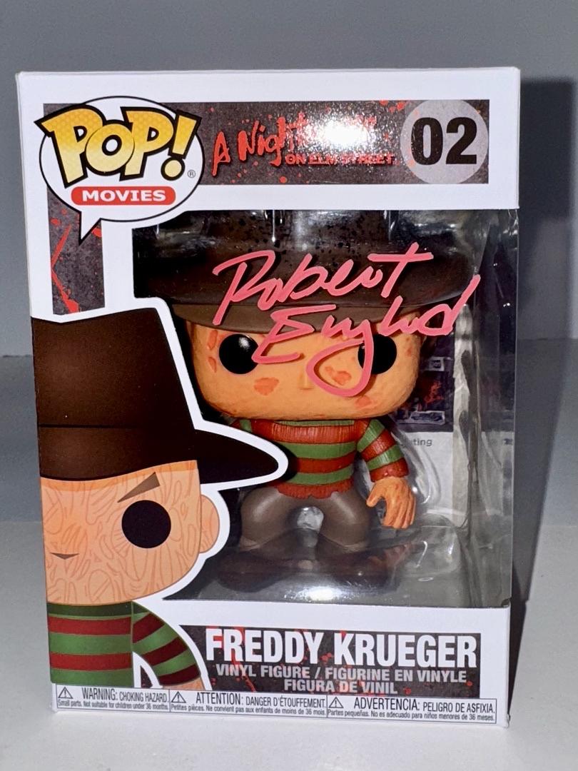 Robert Englund Signed Funko Pop #02 "Freddy Krueger" (Nightmare On Elm Street) - JSA COA #01