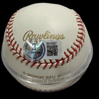 Derek Lowe Autographed Rawlings 2004 Official WS Baseball w/ 04 WS Champs Inscription -  Beckett COA #01