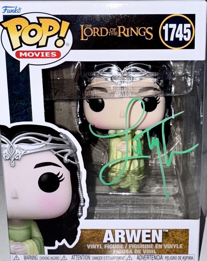 Liv Tyler Signed Funko Pop #1745 Arwen (LOTR)  - Beckett COA #02