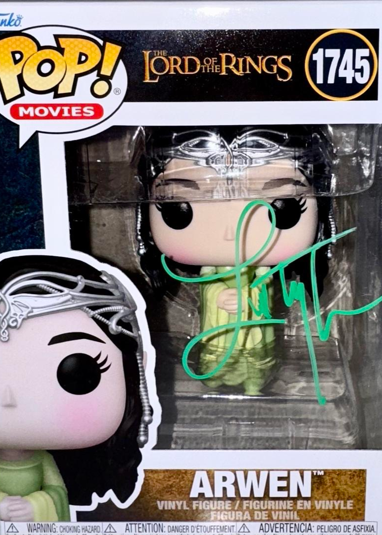 Liv Tyler Signed Funko Pop #1745 Arwen (LOTR)  - Beckett COA #02