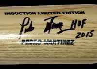 Pedro Martinez Autographed Limited Edition Blonde Canadian Baseball HOF Bat w/Inscription #23/100