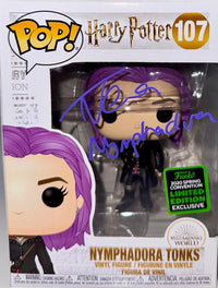Natalia Tena Signed Funko Pop #107 "Nymphadora Tonks" (Harry Potter) - SWAU #02