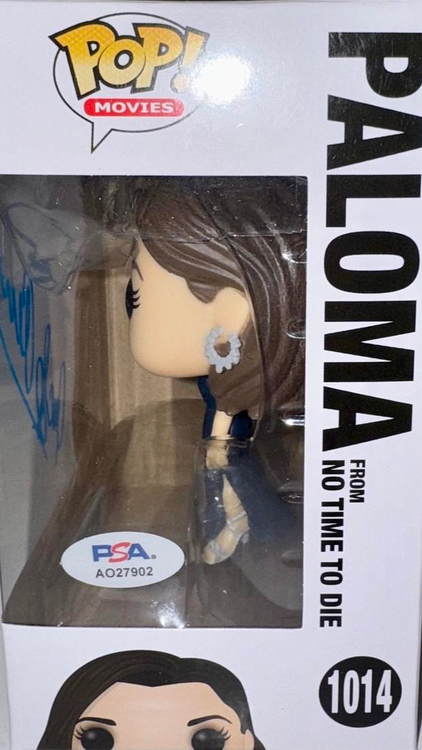 Ana De Armas Signed Funko Pop #1014 "Paloma" (James Bond) - PSA COA