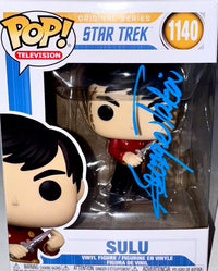 George Takei Signed Funko Pop #1140 "Sulu" (Star Trek) - Beckett COA #02
