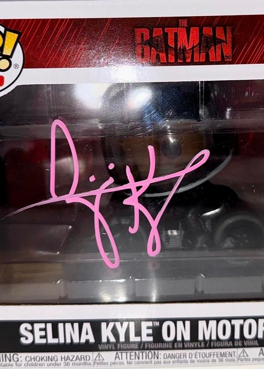 Zoe Kravitz Signed Funko Pop #281 "Selina Kyle" (The Batman) - Celebrity Authentics #02