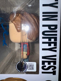 Michael J Fox Signed Funko Pop #961 Marty McFly Back To The Future - Beckett COA #05