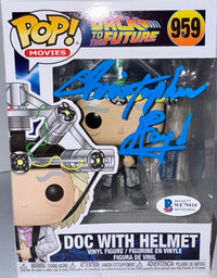Christopher Lloyd Signed Funko Pop #959 "Doc Brown" (Back To The Future) - Beckett COA #03