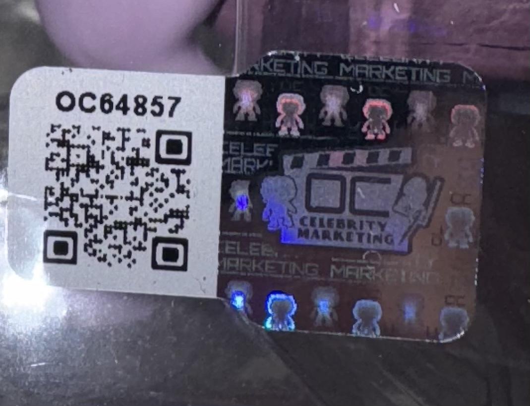 Jay Goede Signed Funko Pop #581 "Mewtwo" (Pokemon) w/Inscription - OC Celebrity Marketing #02